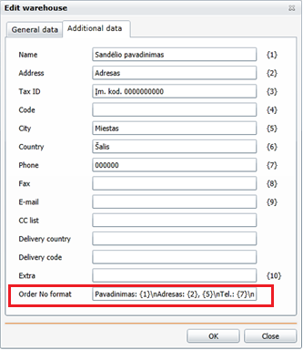 sandelio informacija uzsakymo formoje.png